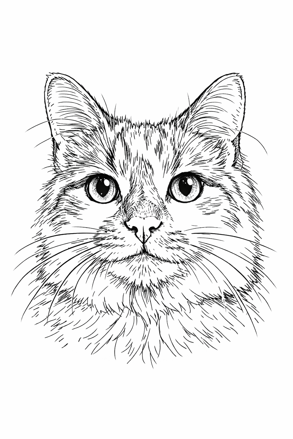 Illustration of Wanda the cat
